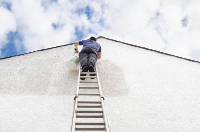 Peinture extérieure à Courances — façades et ravalement